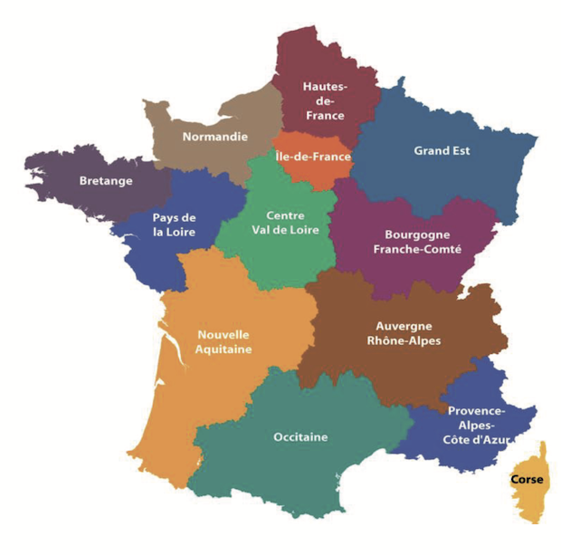 Map of France