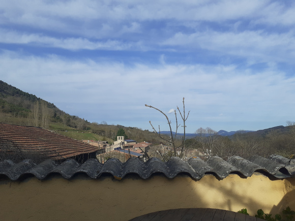 Village House With Terrace and View of The Valley