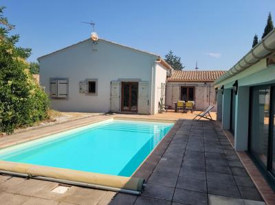 Renovated House With Swimming Pool And 2 Outbuildings