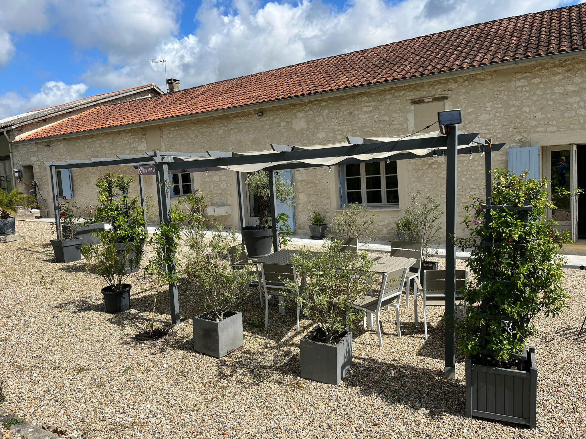 Main House with Two Guest Gites and Swimming Pool