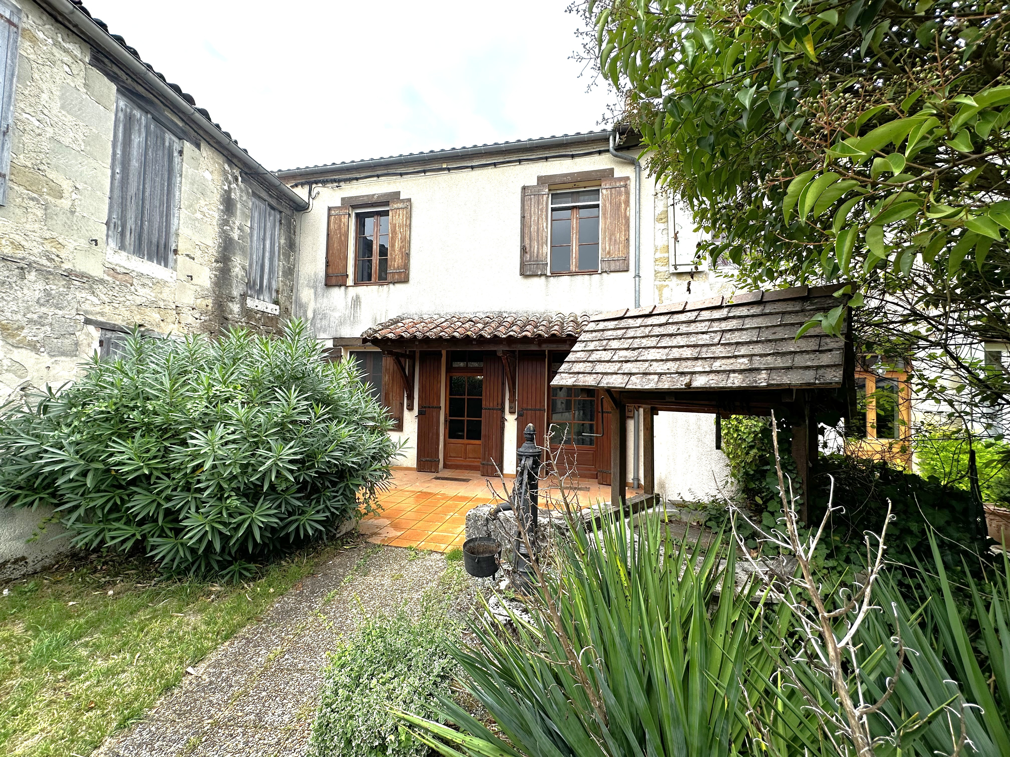 Character Village House with Garden