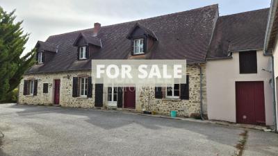 Detached Country Longere House with Outbuildings