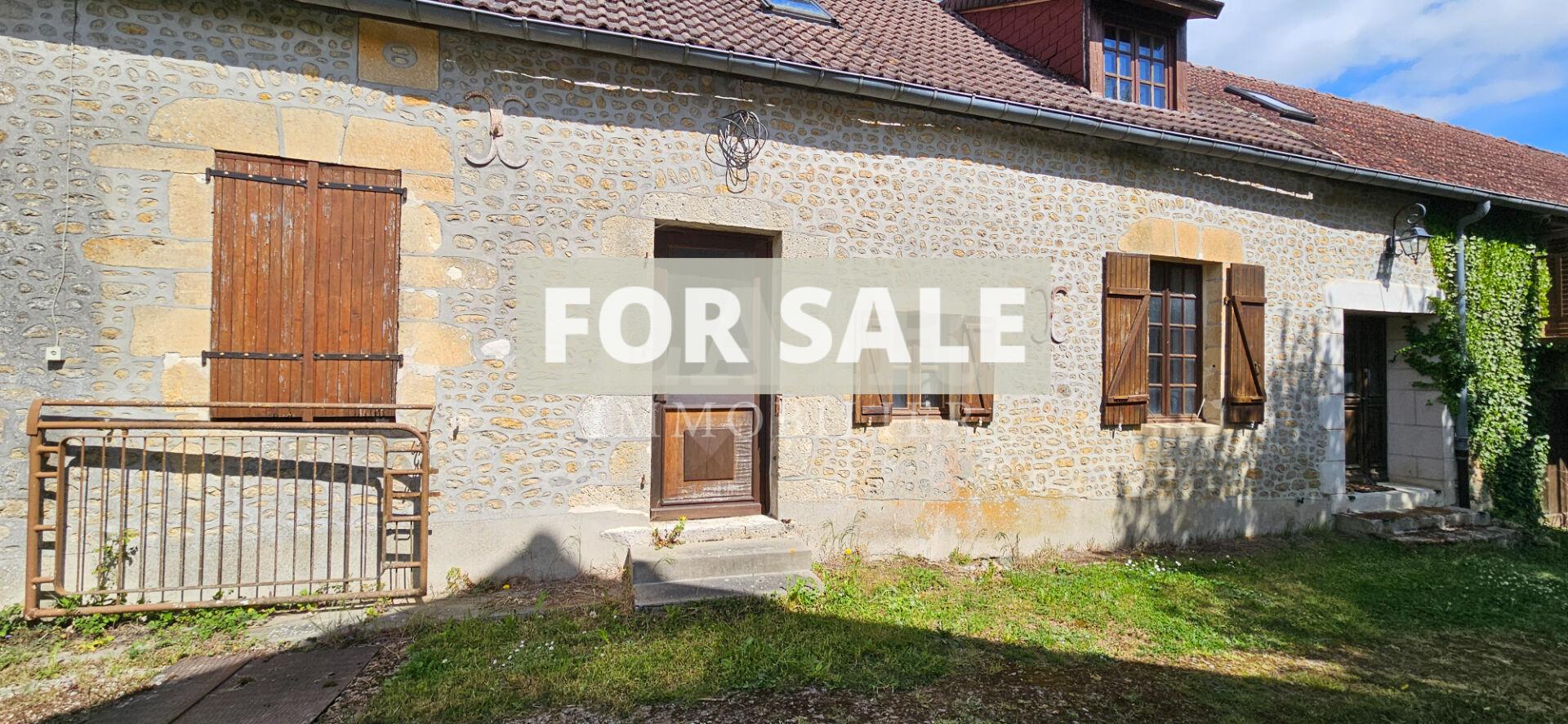 Longere Style House in Rural Normandy For Sale