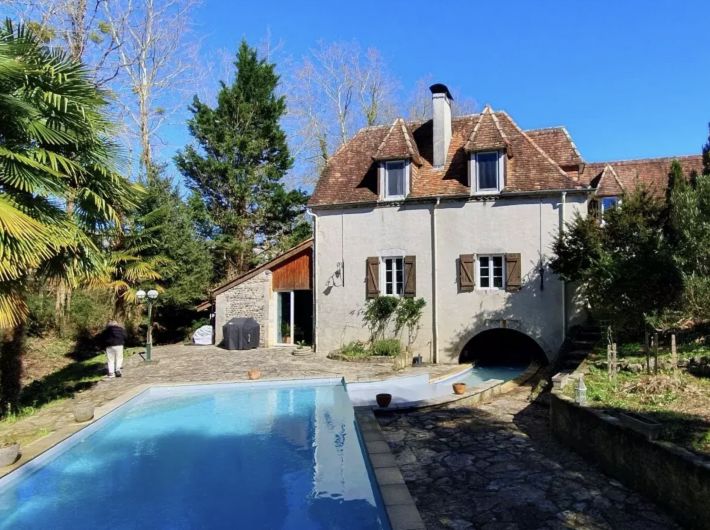 Former Water Mill, Parkland Gardens, Swimming Pool