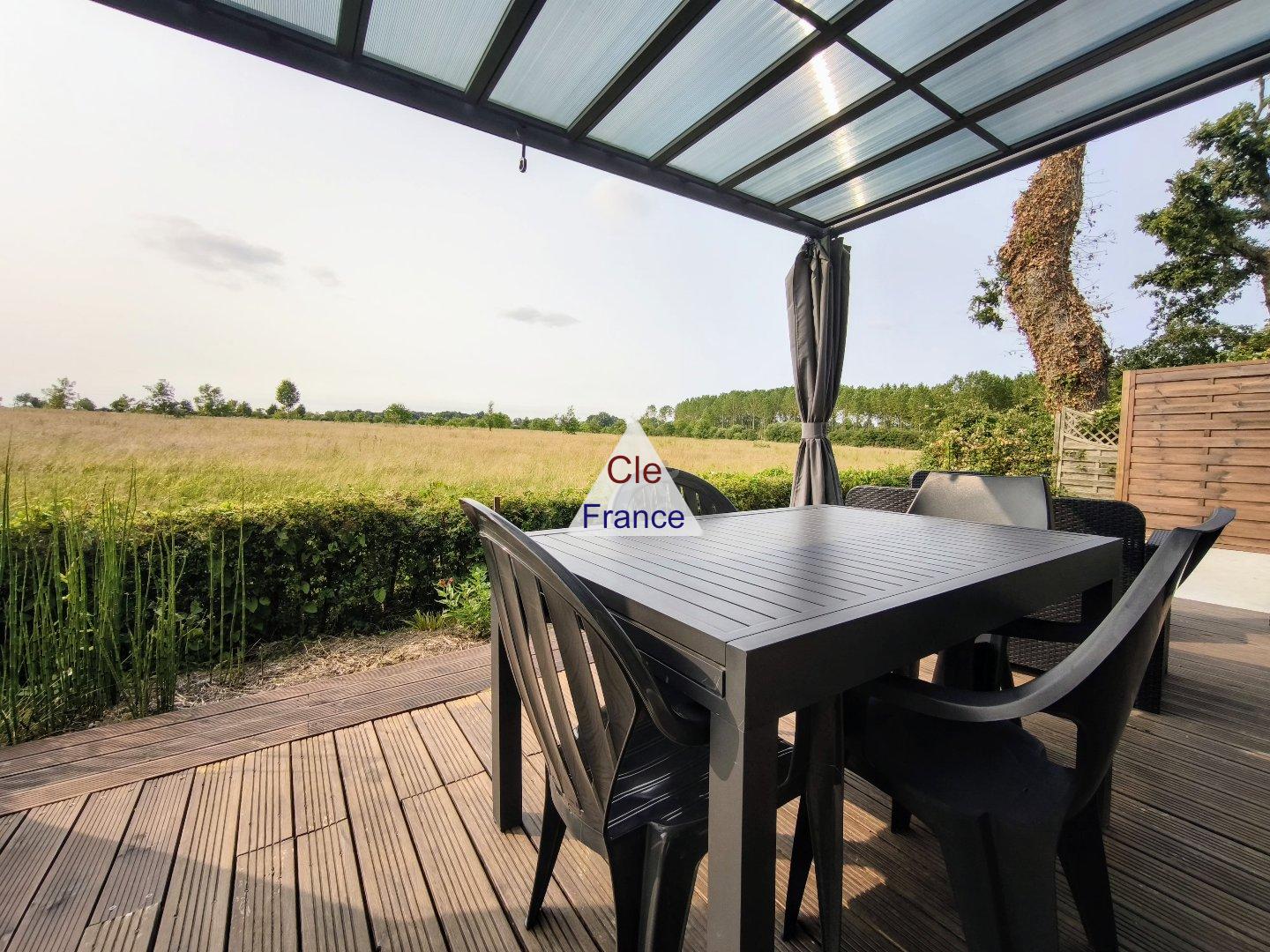 Lovely House with Open Countryside Views