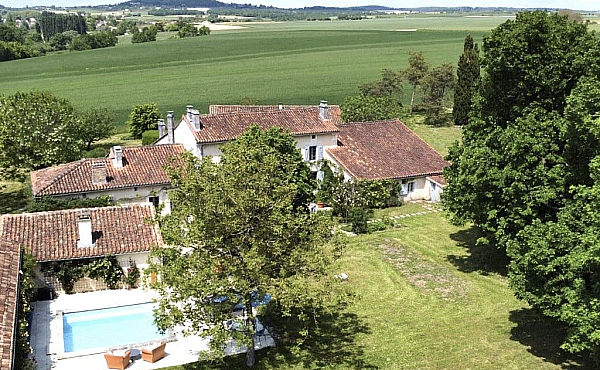 Manor House, Independent Cottage, Swimming Pool and Outbuildings