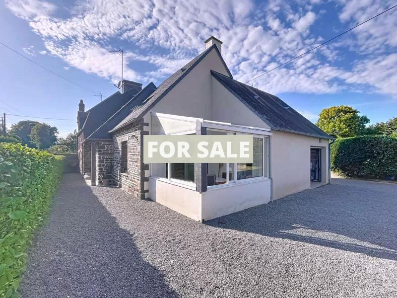 Detached Country House with Small Lake in Garden