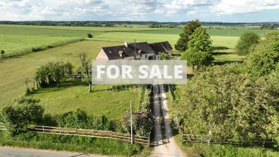 Detached Longere Farmhouse in Countryside with Land