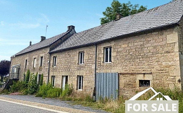 Two Houses Nestled in Rural Village in the Limousin