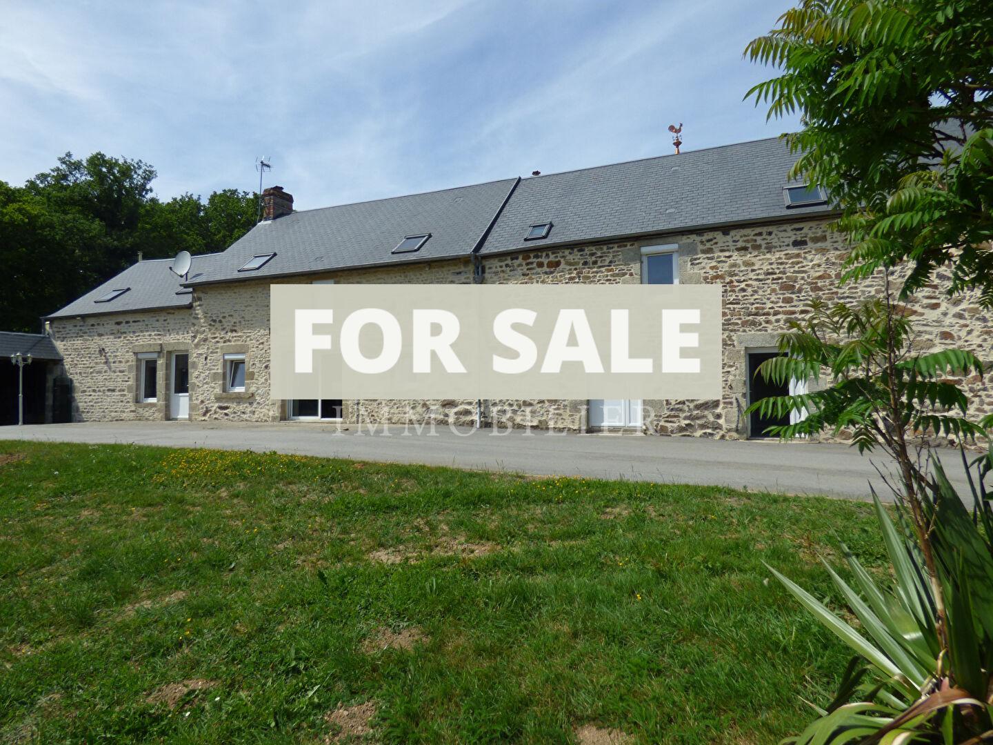 Detached Countryside Longere with Lovely Gardens