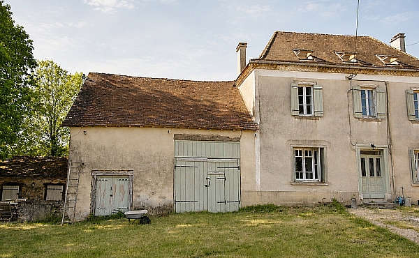 Character Country House with Barn and Outbuildings