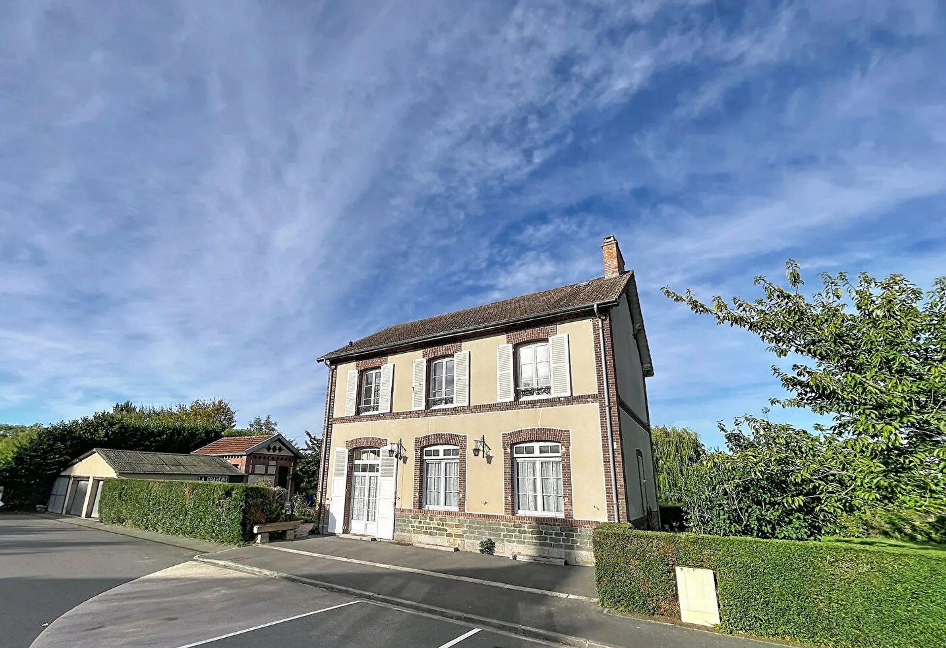 Detached House, a Former Train Station with Garden