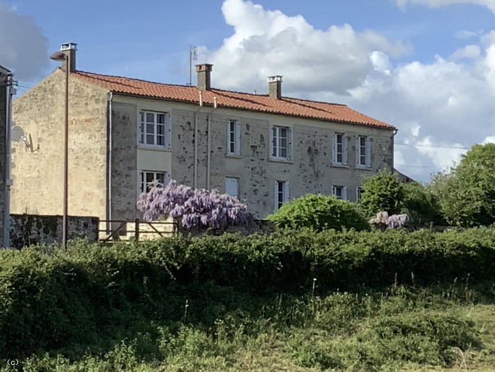 Fine Stone House Set in an Elevated Position