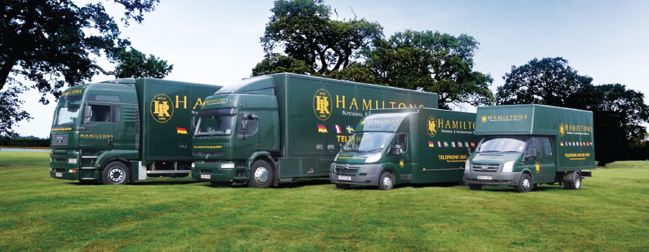 Hamiltons Removals to and from France