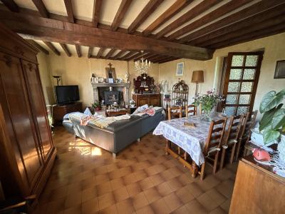 Detached Country Longere Style House with Outbuilding
