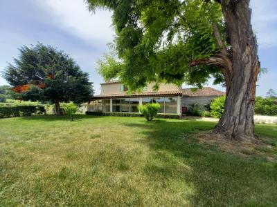 Detached Country House with Pond and Land