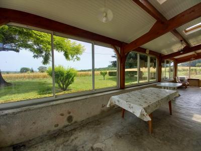 Detached Country House with Pond and Land