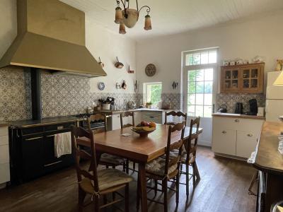 Detached Manor House with Pool and Land