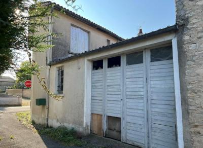 House To Renovate With Garage and Courtyard