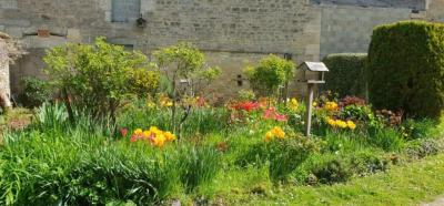 Beautiful Farmhouse With Outbuildings And Mature Floral Courtyard