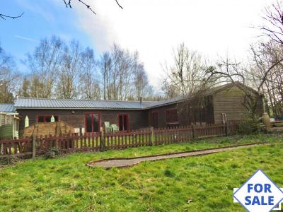 Detached Chalet with Woodland and Lakes