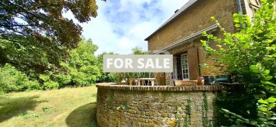 Detached Country House with Stream in Bucolic Location