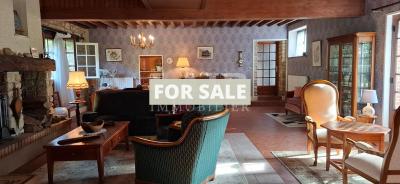 Detached Country House with Stream in Bucolic Location