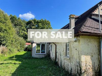 Detached Country Longere Style House with Pond