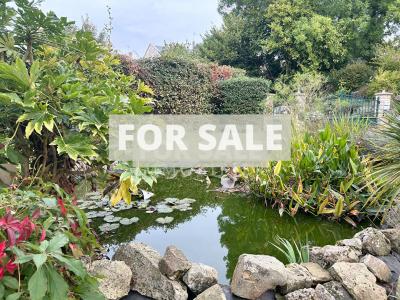 Detached Country House with Covered Pool and Pond
