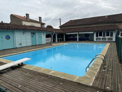 Charentaise Style Detached House with Guest Gite and Swimming Pool