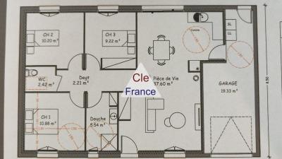 Maison 3 Chambres