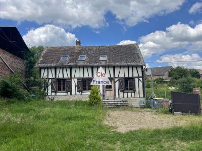 Detached Colombage French Style Longere House with Garden