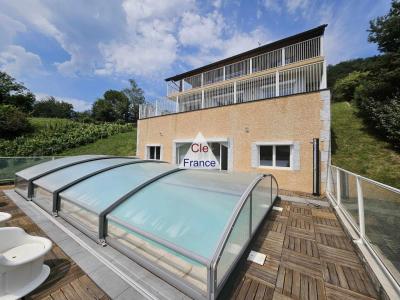 Contemporary Detached House with Covered Pool