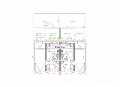 House Divided into Two Vacant Apartments