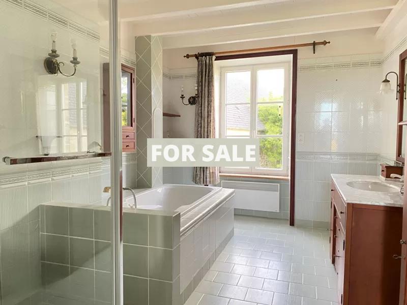 Large House with Pond and Land by the Coast