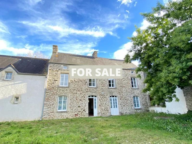 Large House with Pond and Land by the Coast