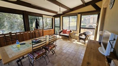 Country House With Conservatory, Terrace and Garden with View