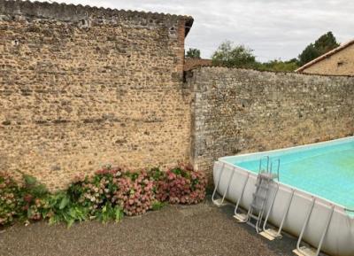 Stone House With Pool, Garden And Barn