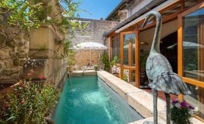 Impressive Stone Property, Courtyard With Small Pool And Terraces