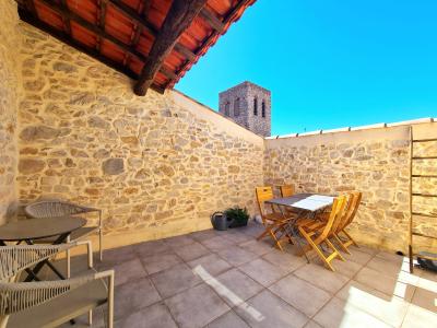 Charming Village House Sold Furnished, Terrace With Beautiful View
