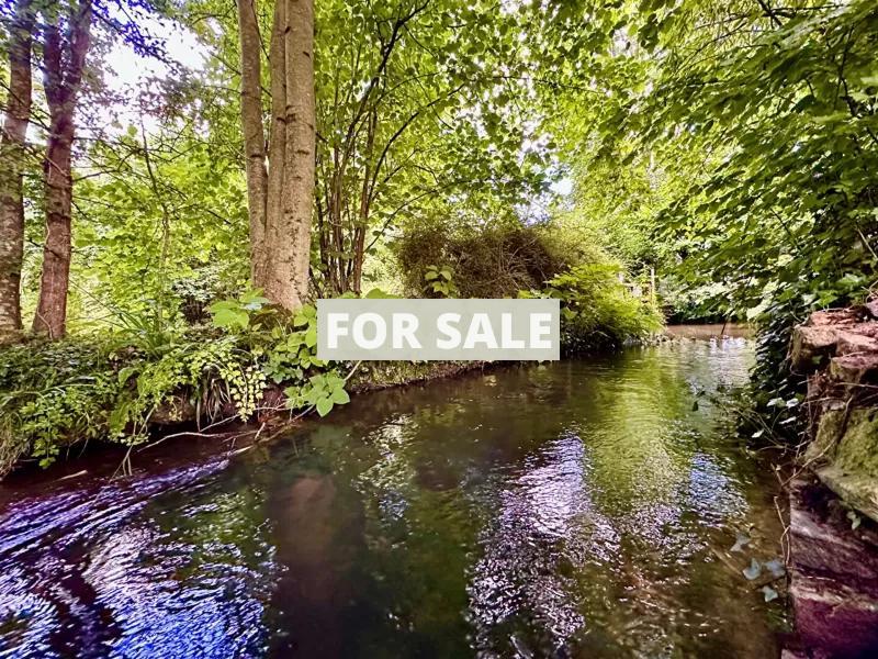 Lovely Rural House Bordered by a Stream