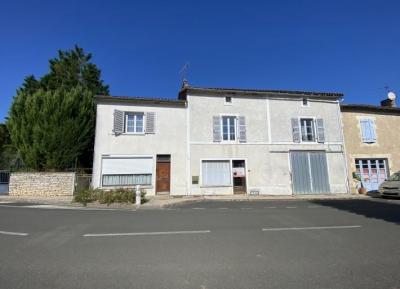 Large Village House In Saint Macoux With Lots Of Potential