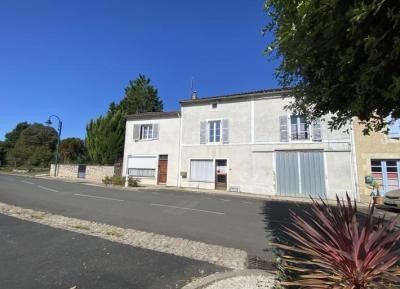 Large Village House In Saint Macoux With Lots Of Potential