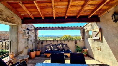 Entirely Renovated House With Courtyard, Terrace With Panoramic View