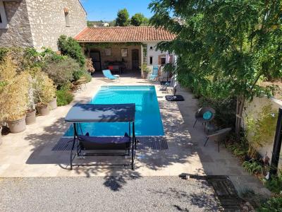 Charming Renovated Villa With Garage, Terrace, Heated Swimming Pool