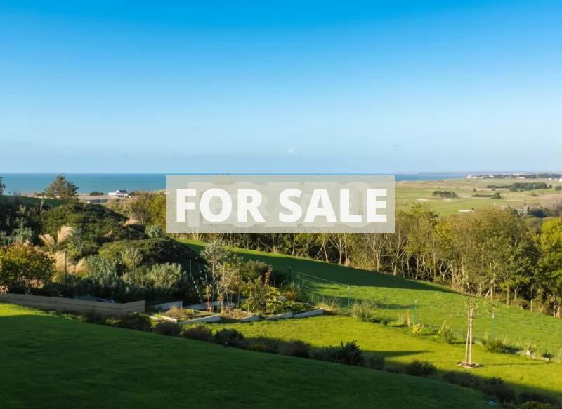 Detached House with Open Sea Views