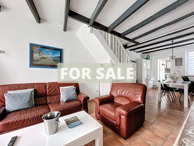 Two Houses with Garden by the Coast