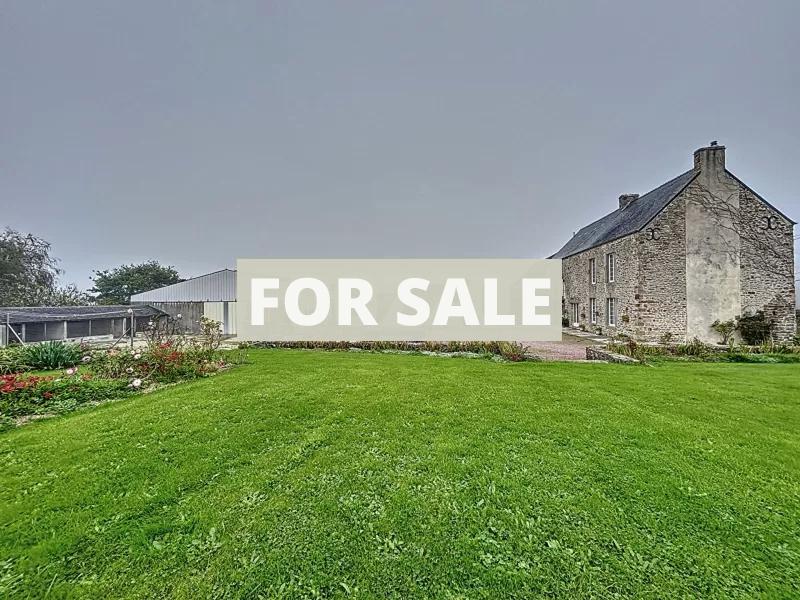 Farmhouse with Outbuildings by the Coast