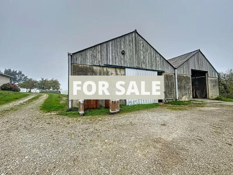 Farmhouse with Outbuildings by the Coast