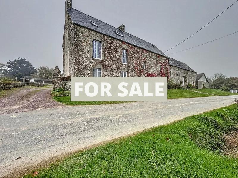 Farmhouse with Outbuildings by the Coast